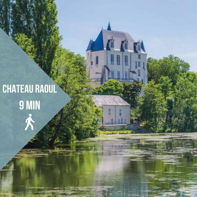Le Bertrand • Le Raffinement En Coeur De Ville Châteauroux Exterior foto